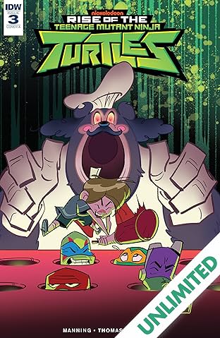 Teenage Mutant Ninja Turtles: Rise of the TMNT #3